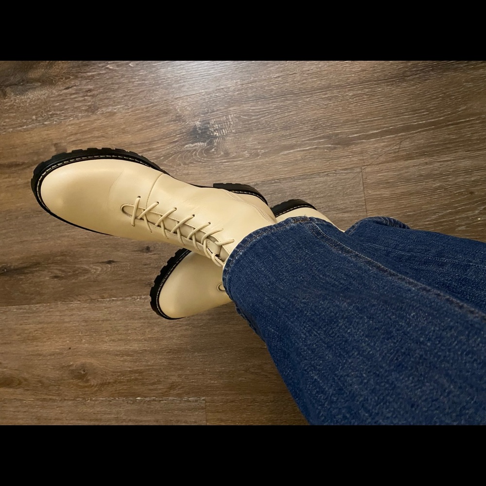 New JCrew Gwen Lug sole boots 9.5 - Picture 4 of 9